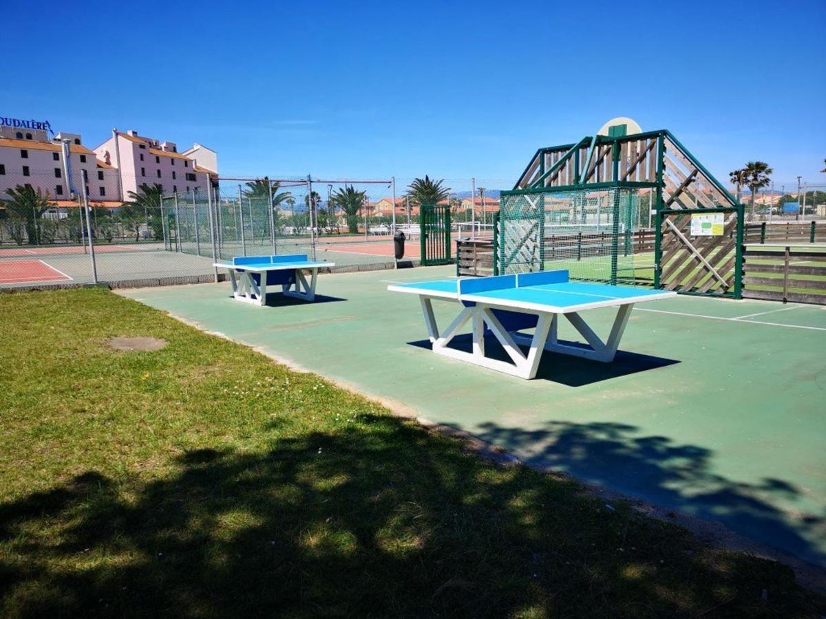 Apartmán T2 4 Pers Le Barcares Rdc Piscine Parking Animaux - Fr-1-195-68 Exteriér fotografie