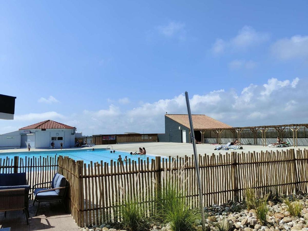 Apartmán T2 4 Pers Le Barcares Rdc Piscine Parking Animaux - Fr-1-195-68 Exteriér fotografie